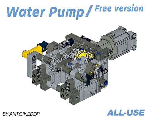 lego centrifugal water pump|lego technic water pump.